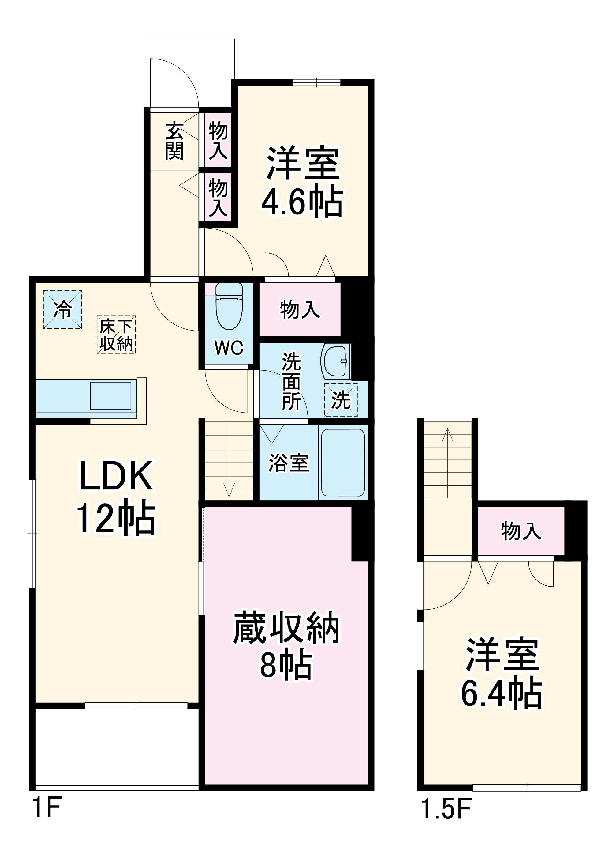Raffinatoの間取り