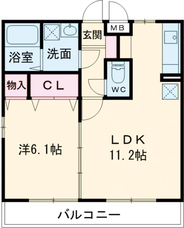 ケインヒルハイムの間取り