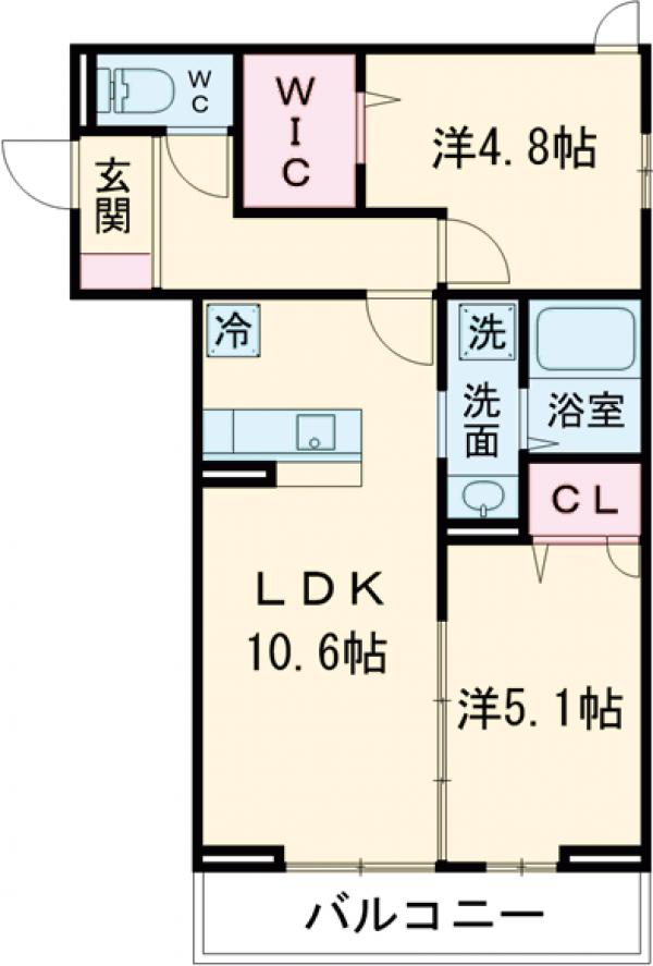 カサベルテ鹿骨の間取り