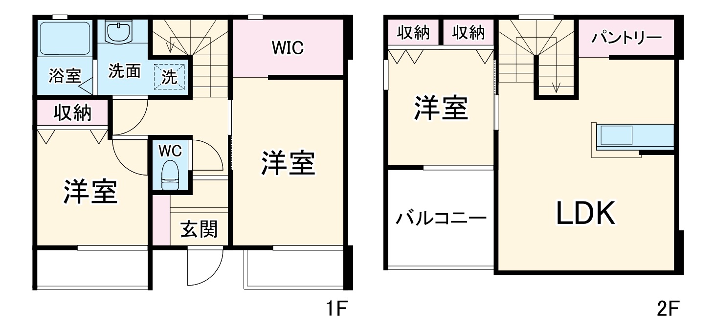 N1040Villageの間取り