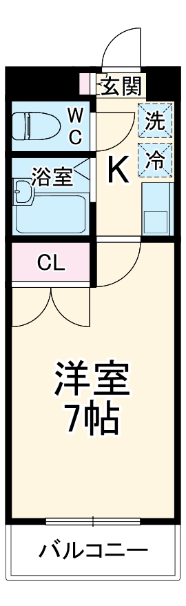 こばやしハイムの間取り