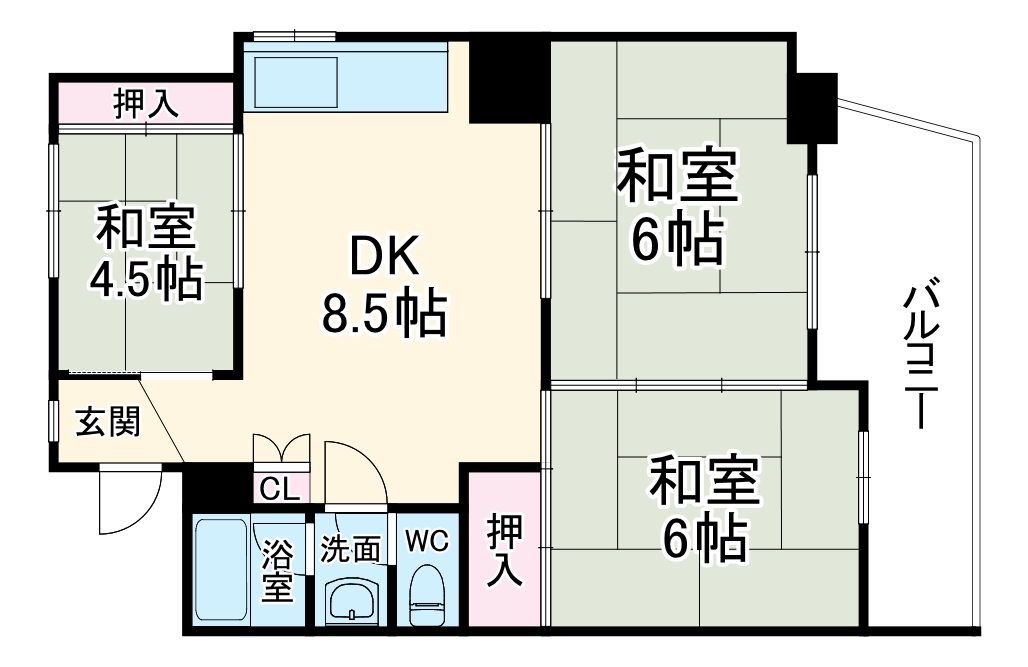 肥後ビルの間取り