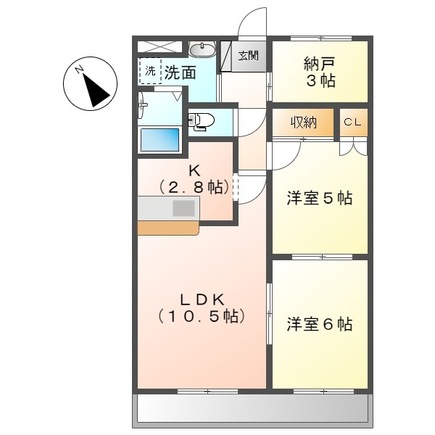 ルミエール泉の間取り