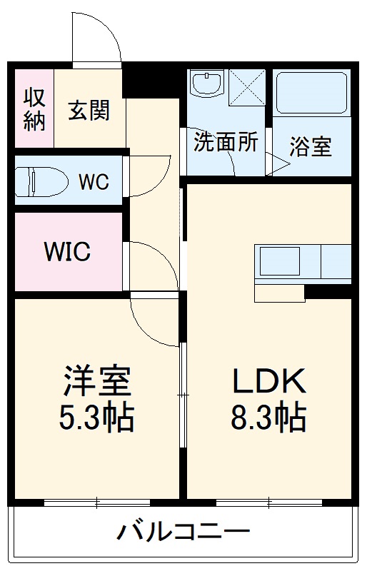 ハーベストプレイスの間取り