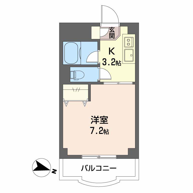 ワコーハイツの間取り