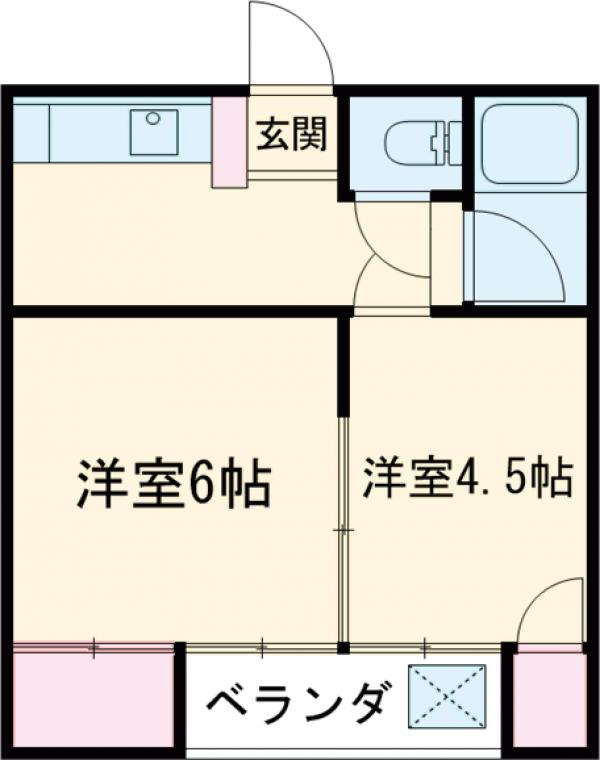 マ・メゾンの間取り