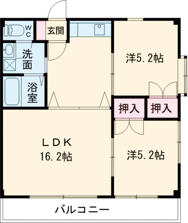 オアシスの間取り