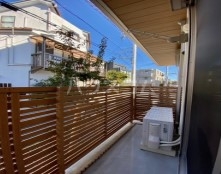 11/18 バルコニー