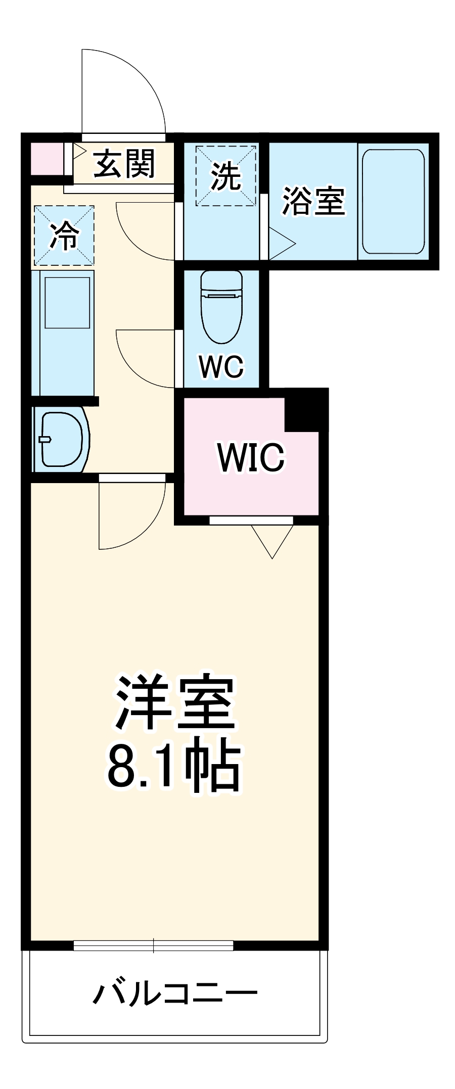 Best Stage Cabin氷川町の間取り