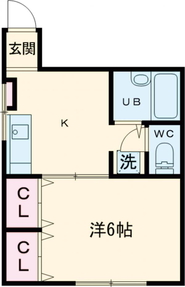 MSハイツの間取り