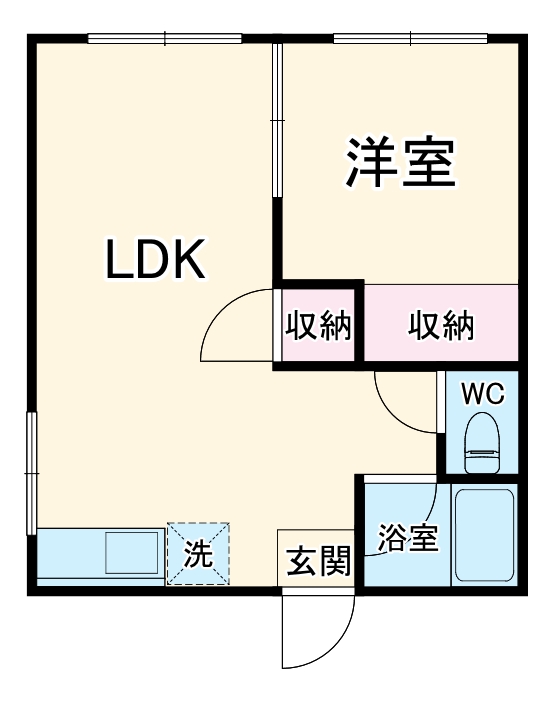 スカイコート佐倉の間取り