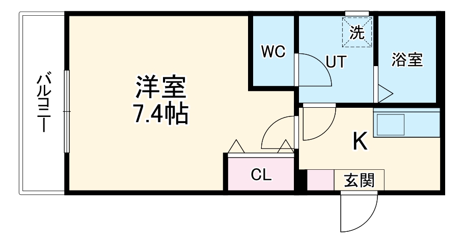 FREYR弥生町の間取り