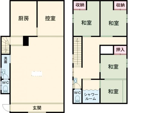 富岡セントラルの間取り