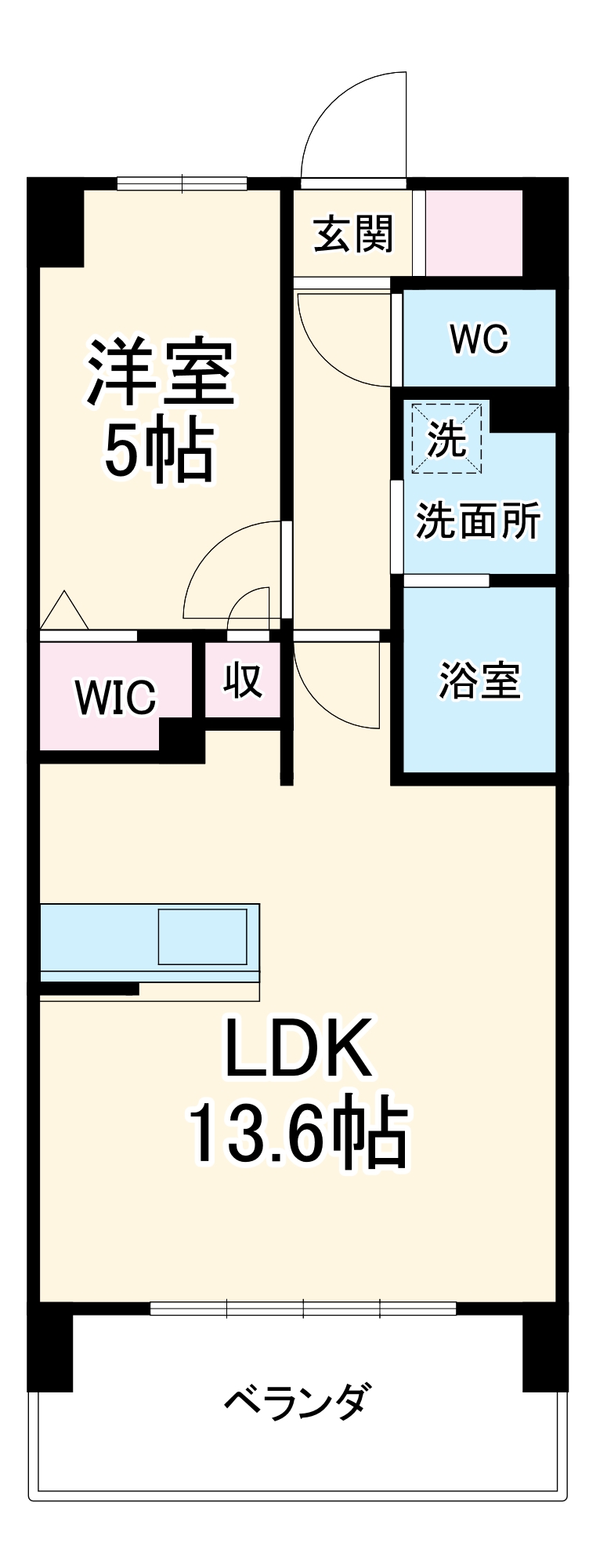 エトワール本郷駅前の間取り