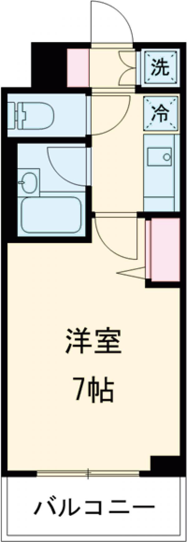 スパシエ八王子クレストタワーの間取り