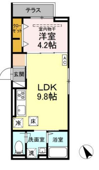 D-asset中原の間取り