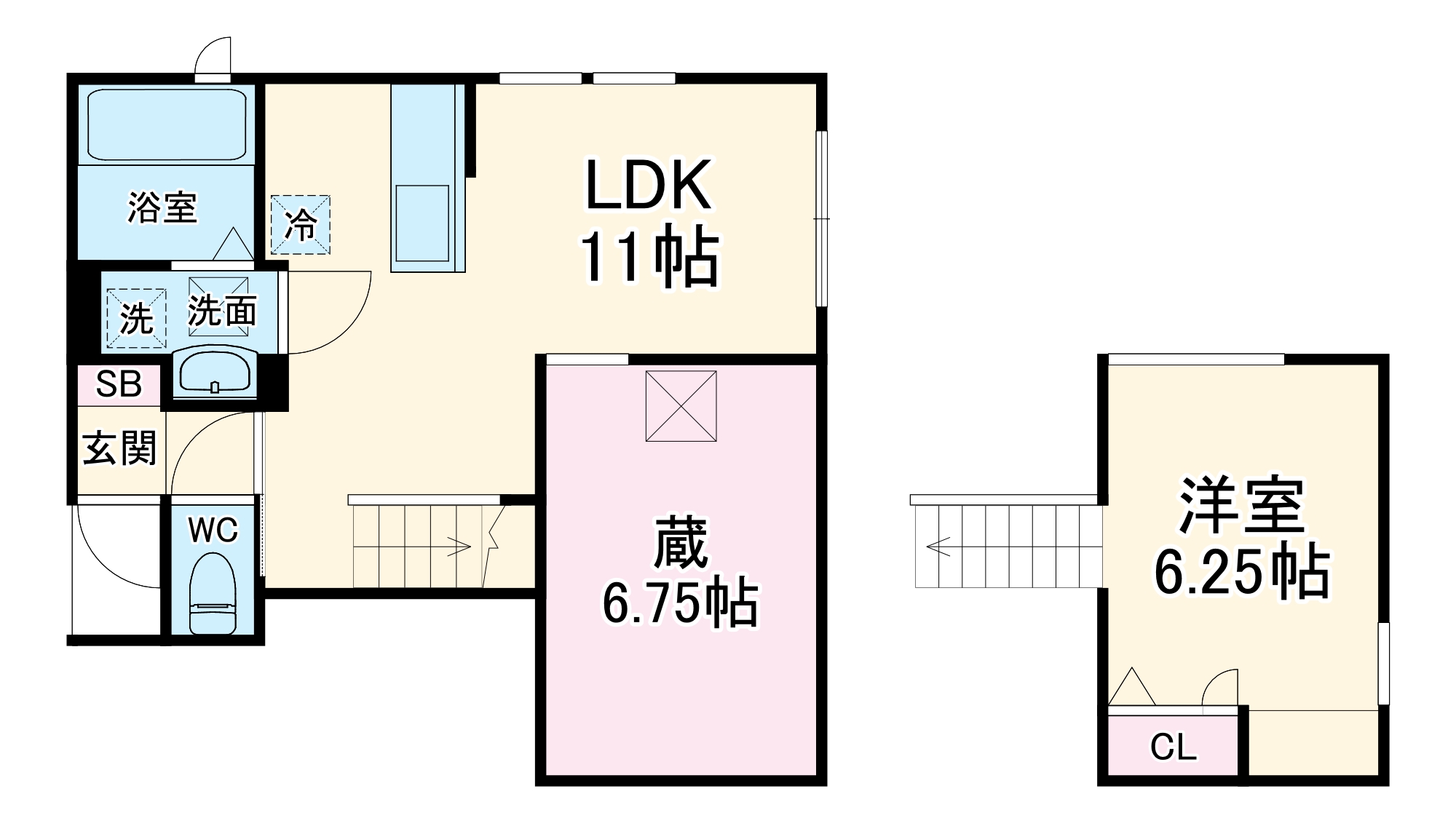 Colored Pencilsの間取り