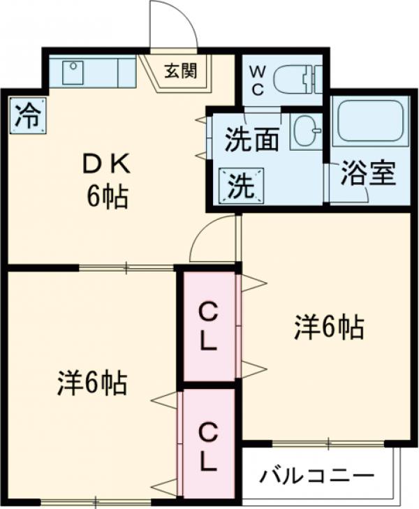 ハイムJUNの間取り