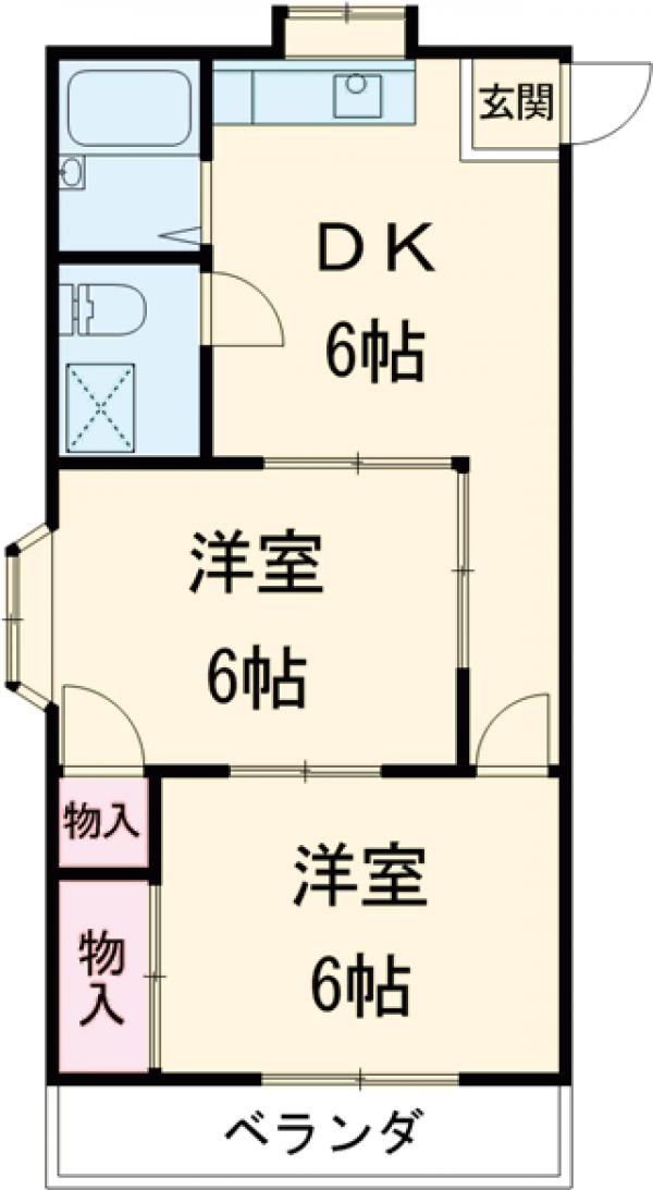 第2サンハウスの間取り