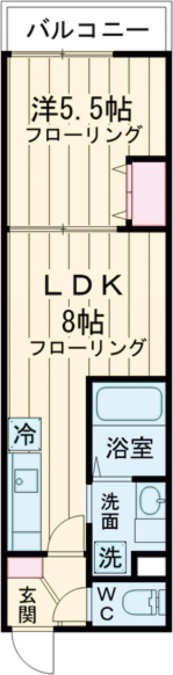 Jブラン綾瀬の間取り