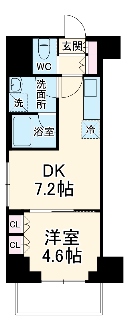 Ｃａｒｔｏｌｅｒｉａの間取り