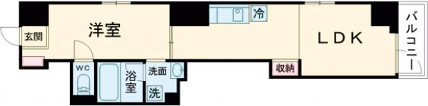 NEXTA追分の間取り