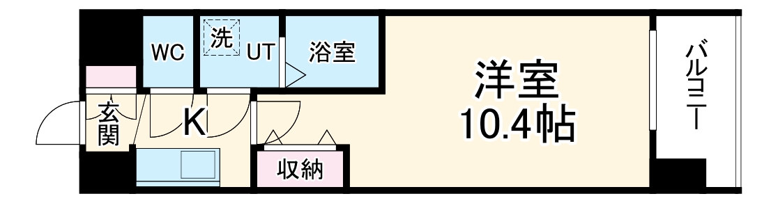 THE MUSIC COURTの間取り