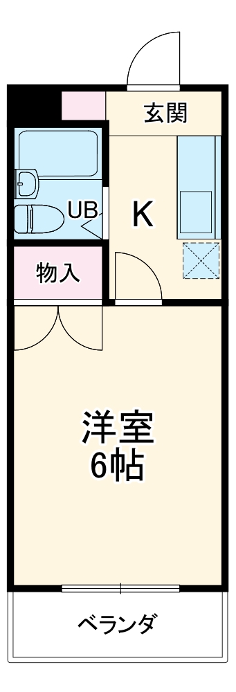 メゾンドツインクルの間取り