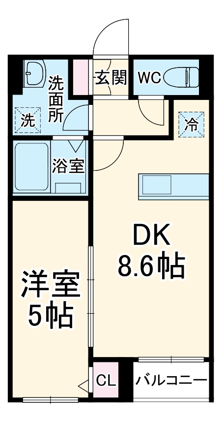 The Kernel House Ⅱの間取り