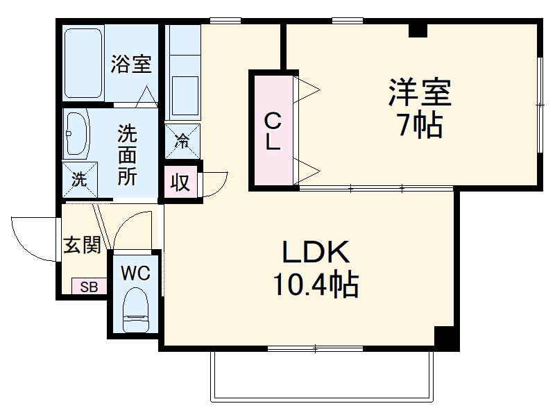 プラムの間取り