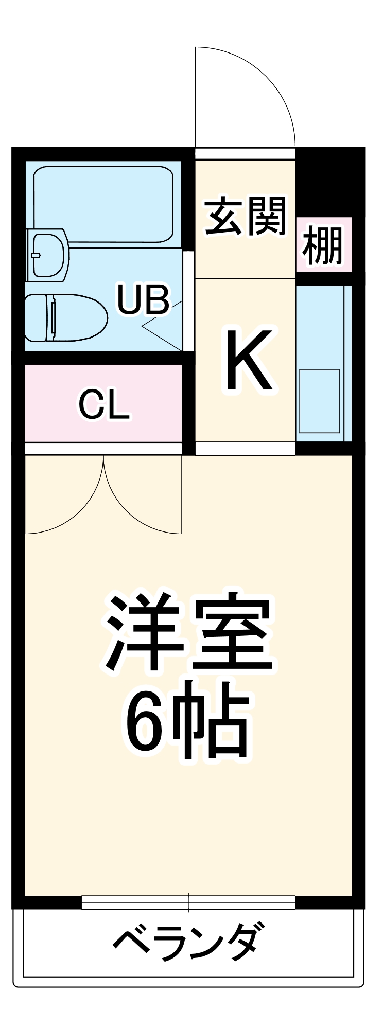 メゾン・ド・スクワールの間取り