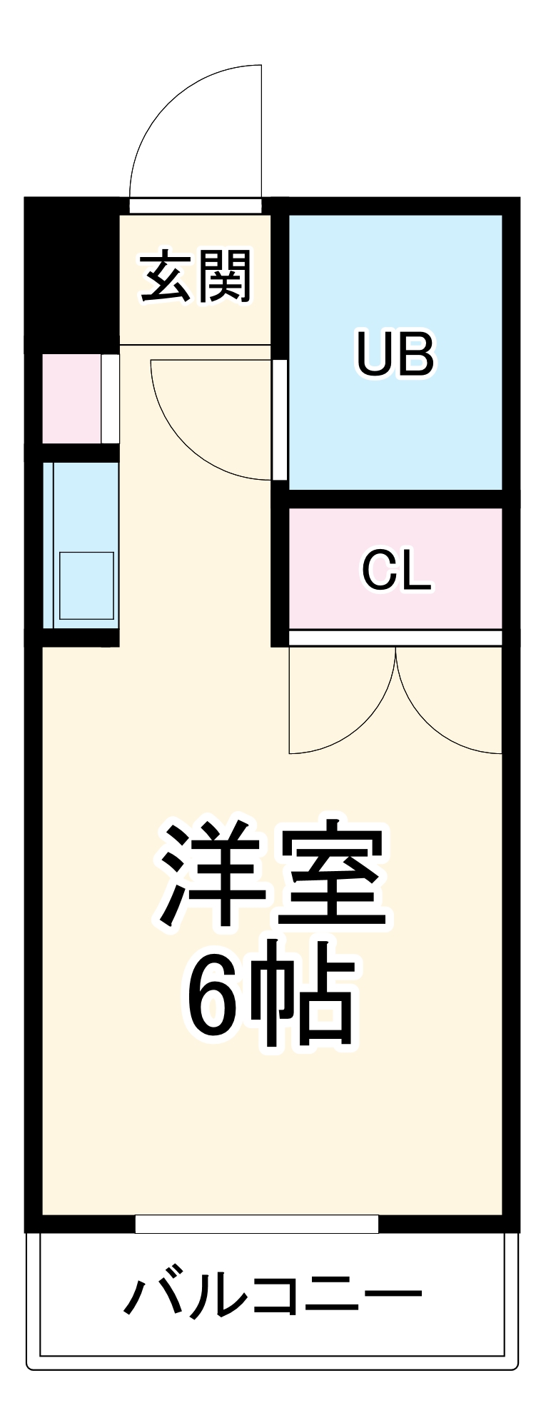 メゾン・ド・スクワールの間取り