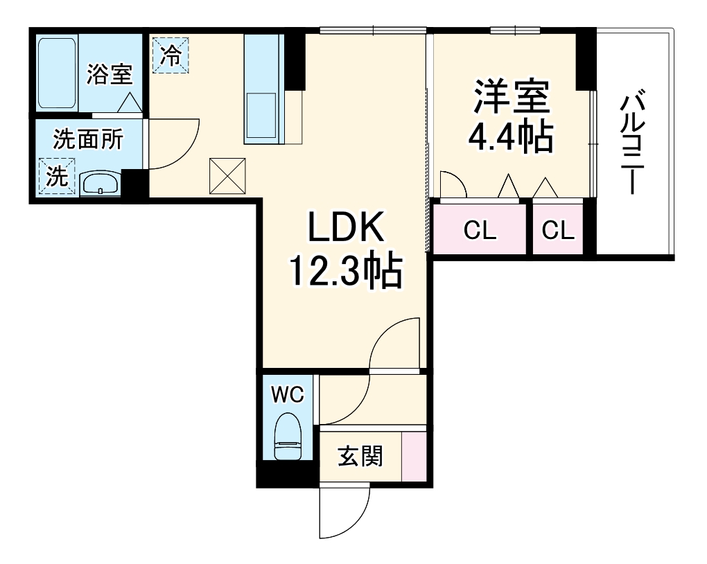 ノーブルパレス大原の間取り