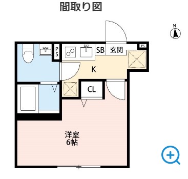 NKクレール幕張の間取り