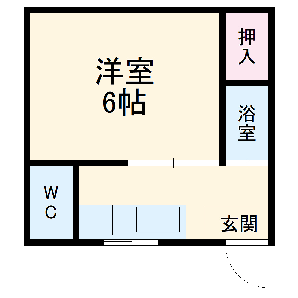 松山荘の間取り
