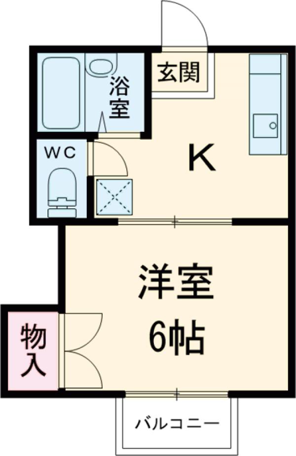 タウニィフルタの間取り