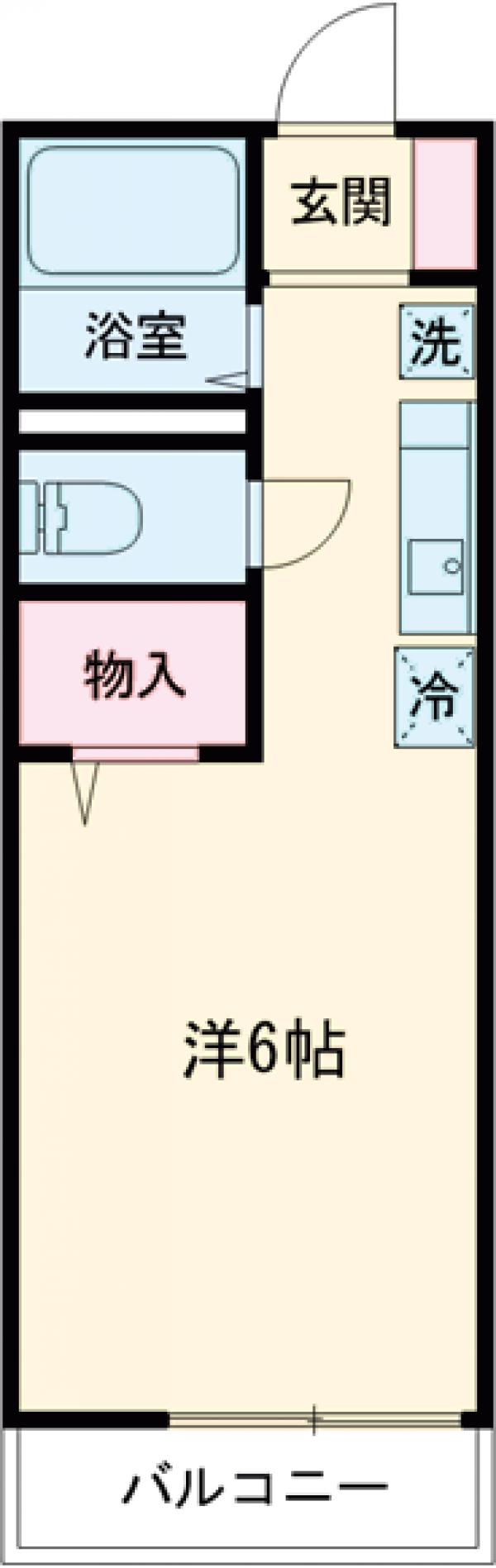 アイアンフラッツの間取り