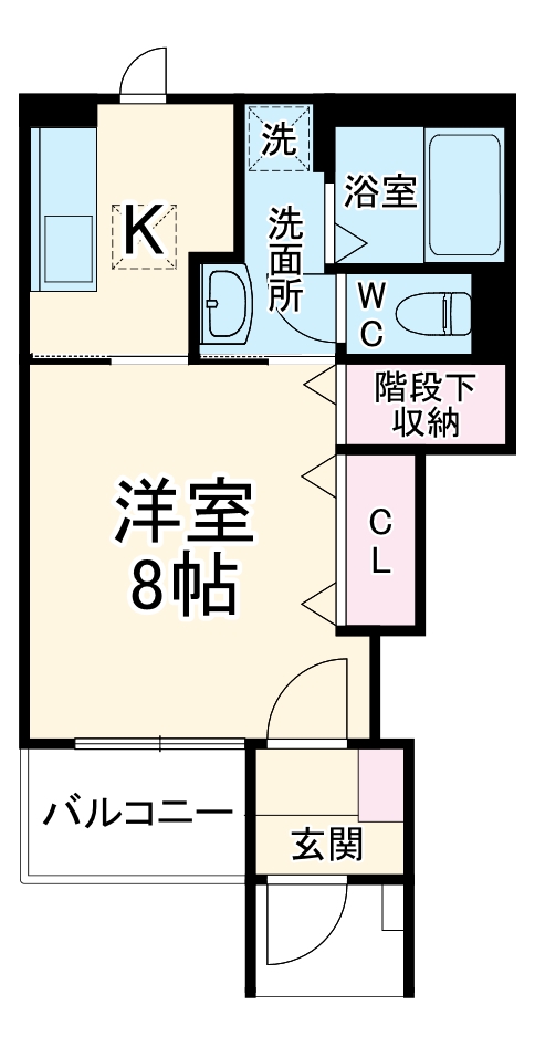 COCO LUANAの間取り