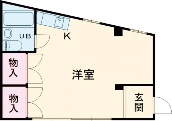 クロノス拝島町Southの間取り