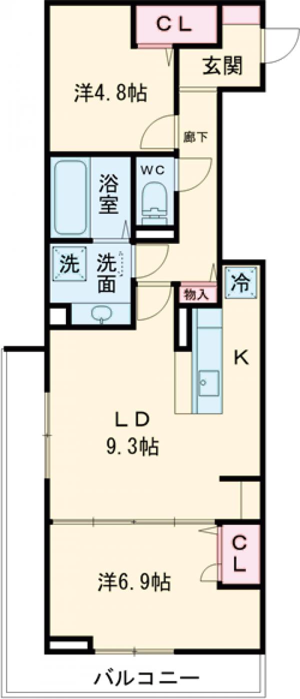 グラン・クレールの間取り