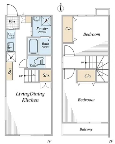 Cante八王子の間取り