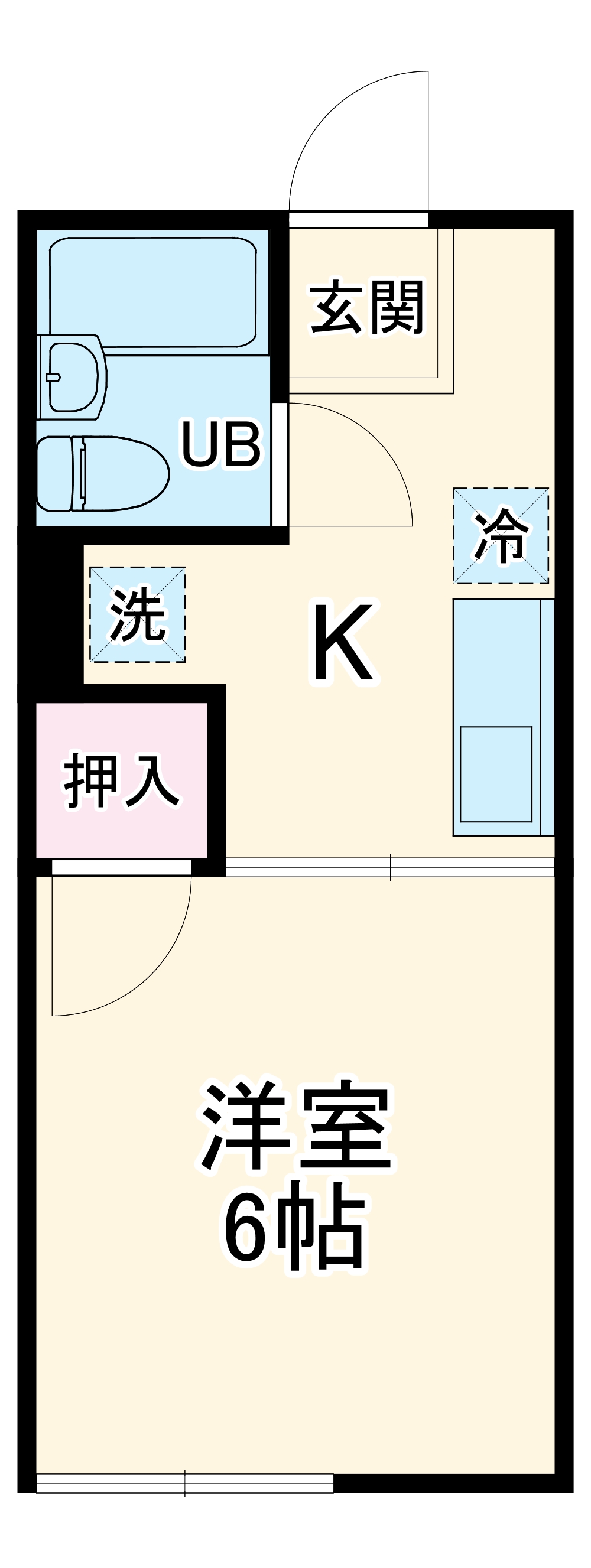 中浦和パークハイツの間取り
