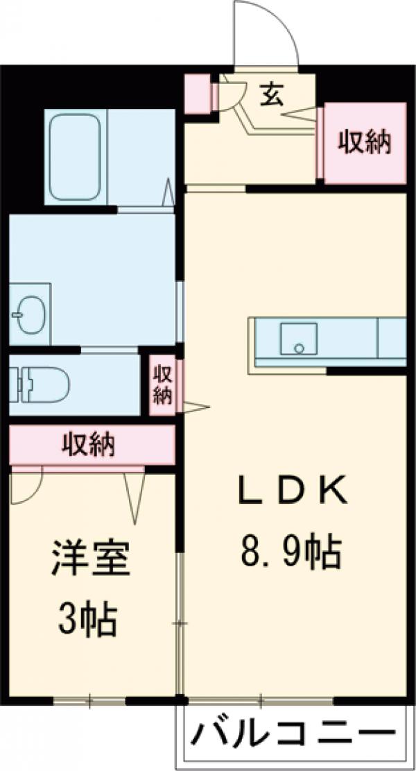 サンファンの間取り