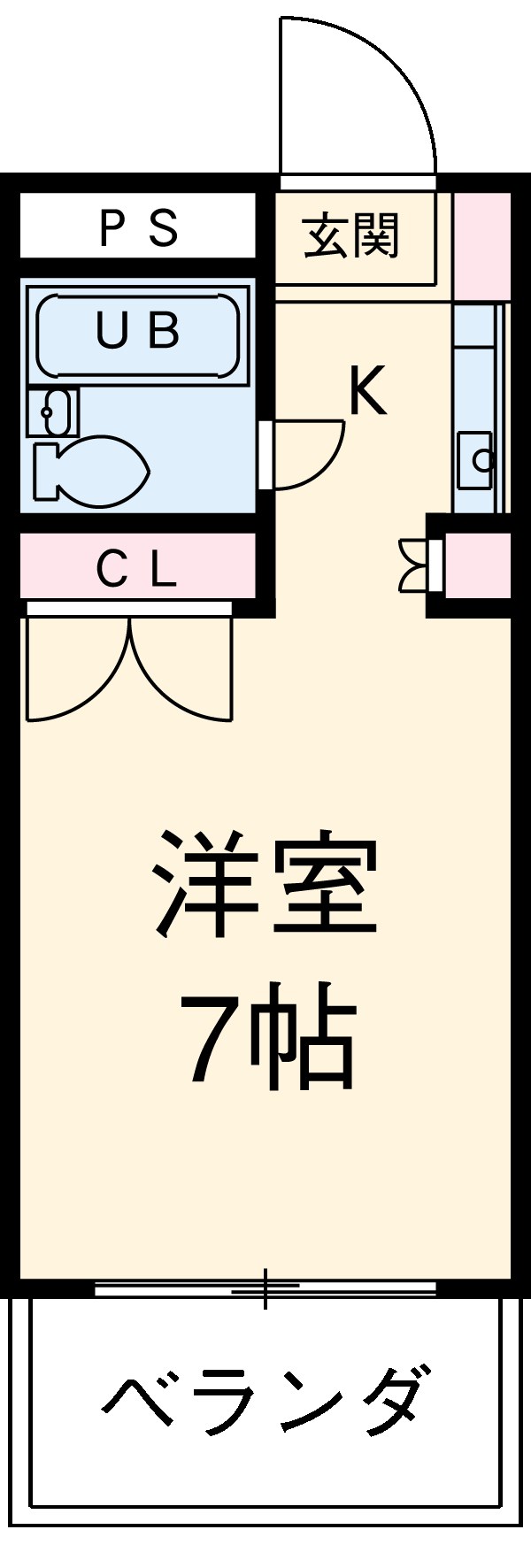 ドミールインターの間取り