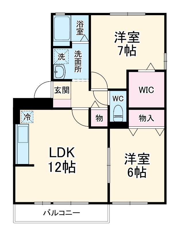 オーク ビレッジの間取り