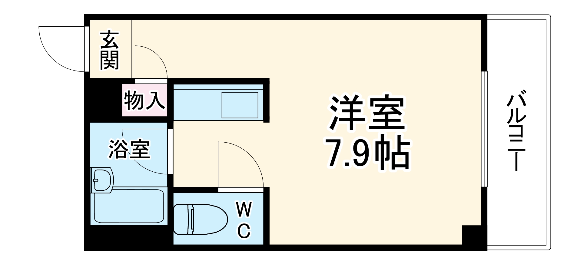 レジデンスキクチの間取り