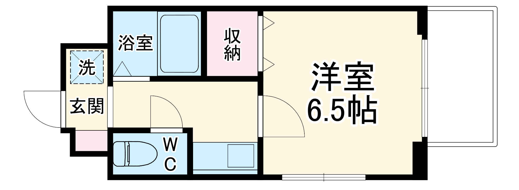 プレサンス京都二条城前の間取り