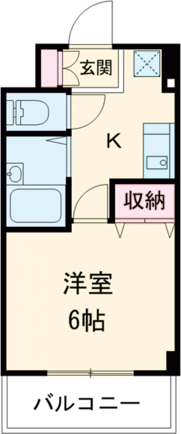 コンフォート309の間取り