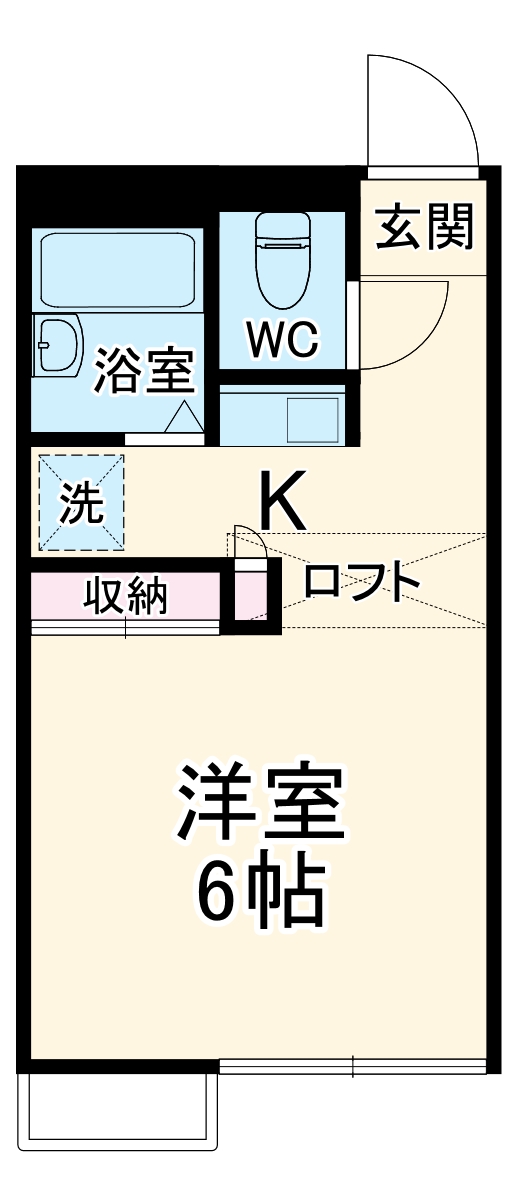ヴィラ・メテオの間取り