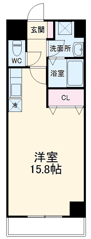 ミッドランドメンバーズの間取り